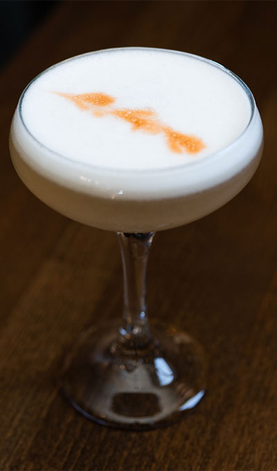 drink-about-tall-2 Leeds Public House lavender pisco sour cocktail