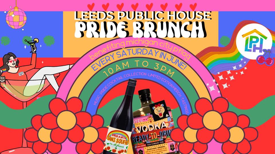 Leeds Public House Pride Brunch banner